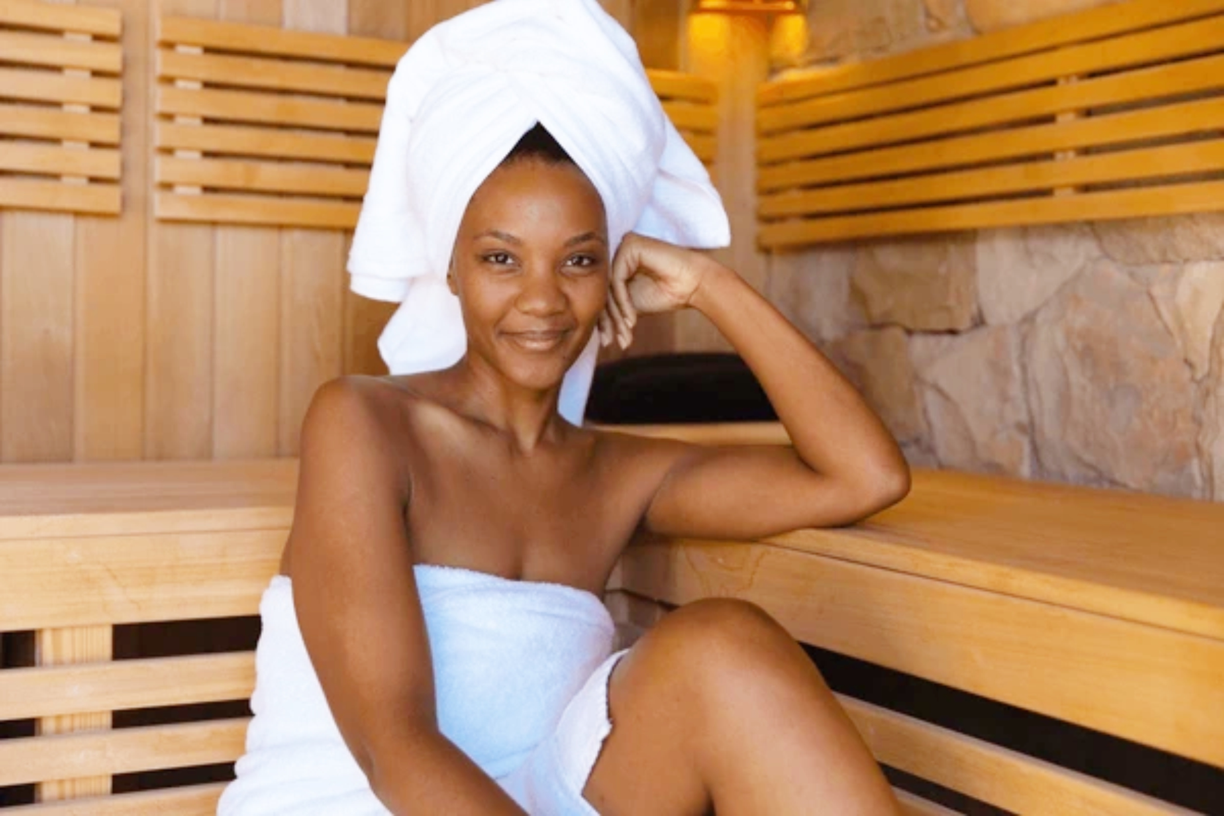 Healthy sauna bath at Patty's Beauty Spa
